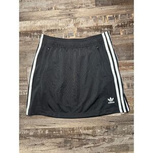 Adidas Black White Activewear Skirt Girl's Large